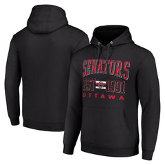 Ottawa Senators - Starter Retro Graphic Pullover Hoodie Black