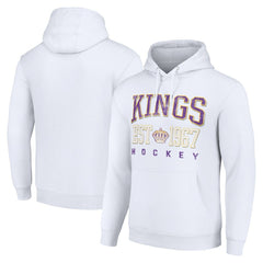 Los Angeles Kings - Starter Retro Graphic Pullover Hoodie White