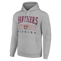 Florida Panthers - Starter Graphic Pullover Hoodie Heather Gray