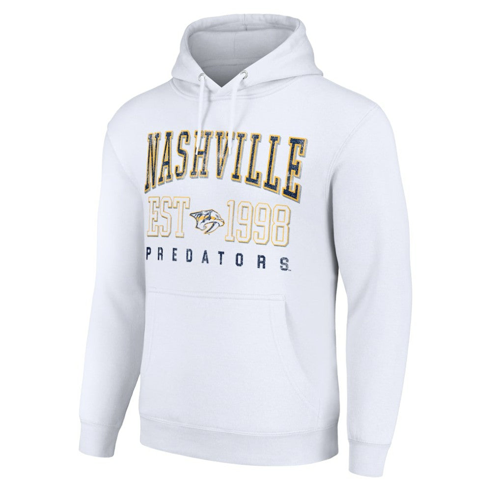 Nashville Predators - Starter Graphic Pullover Hoodie White