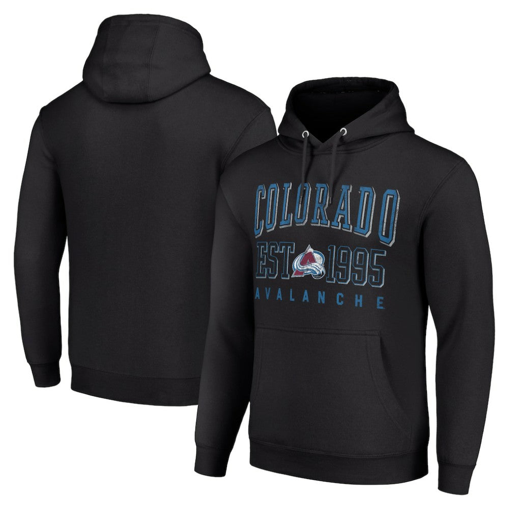 Colorado Avalanche - Starter Graphic Pullover Hoodie Black