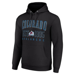 Colorado Avalanche - Starter Graphic Pullover Hoodie Black