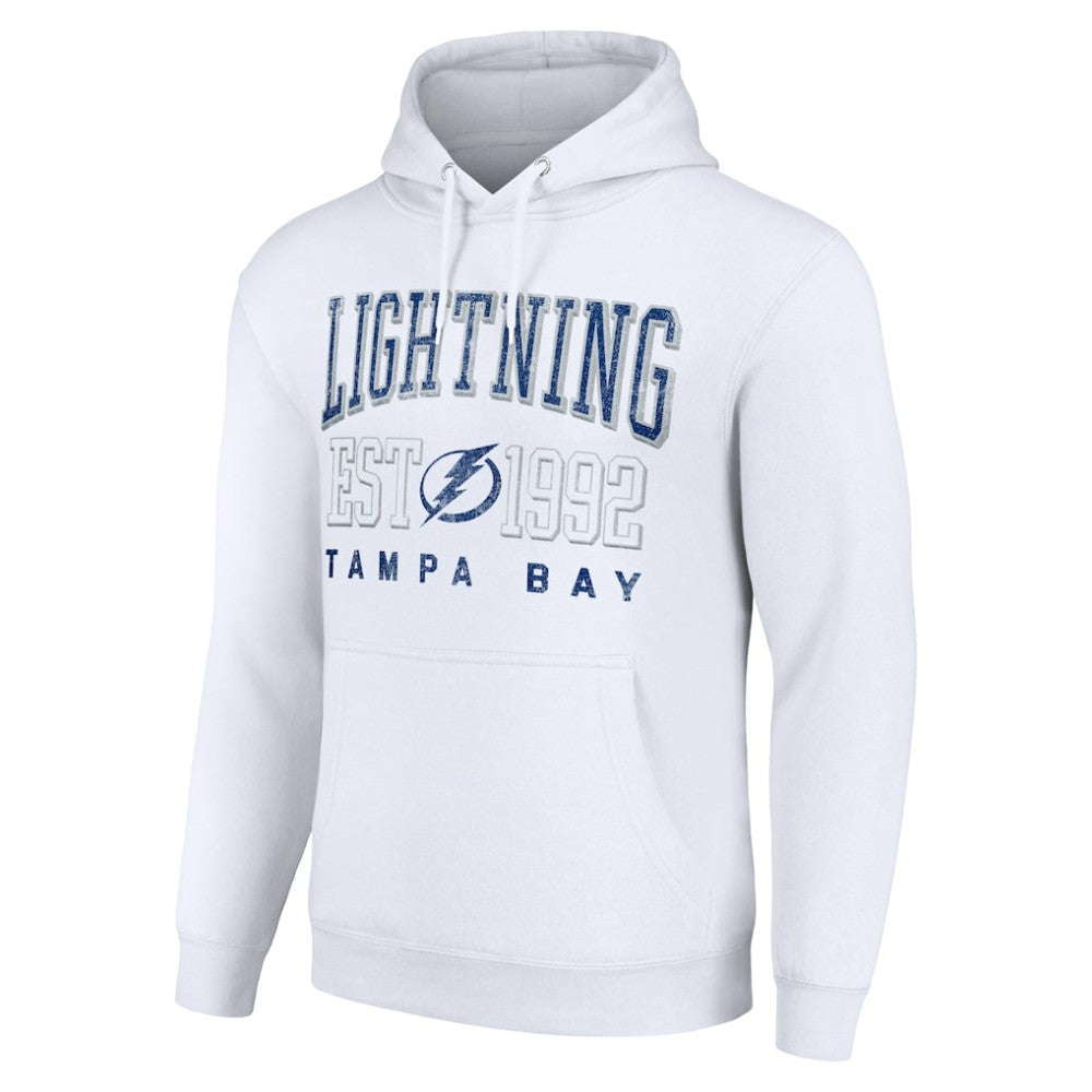 Tampa Bay Lightning - Starter Graphic Pullover Hoodie White
