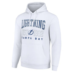 Tampa Bay Lightning - Starter Graphic Pullover Hoodie White