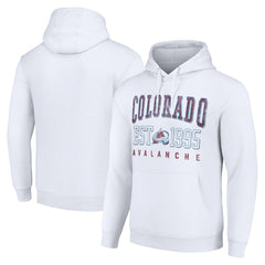 Colorado Avalanche - Starter Graphic Pullover Hoodie White