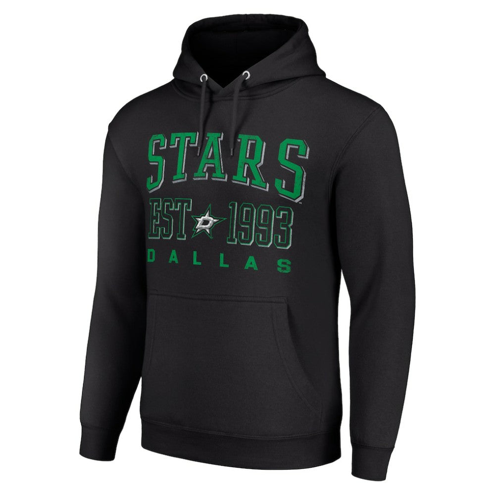 Dallas Stars - Starter Graphic Pullover Hoodie Black