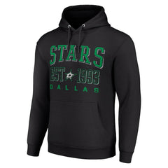 Dallas Stars - Starter Graphic Pullover Hoodie Black