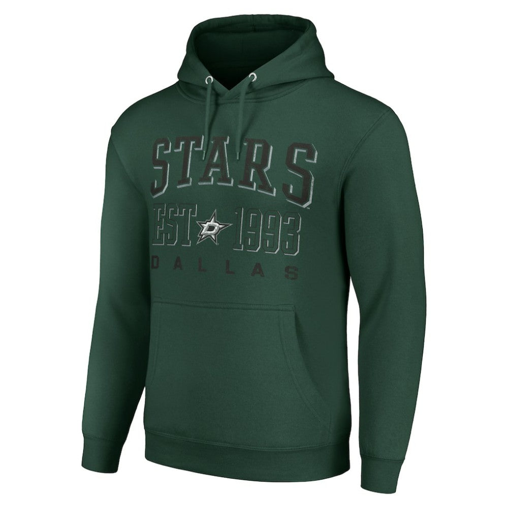 Dallas Stars - Starter Graphic Pullover Hoodie Green