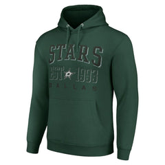 Dallas Stars - Starter Graphic Pullover Hoodie Green