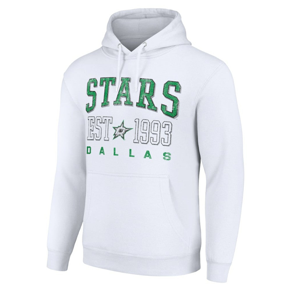 Dallas Stars - Starter Graphic Pullover Hoodie White