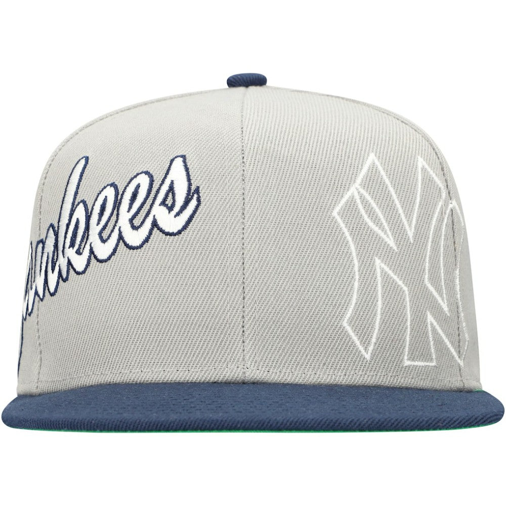 New York Yankees Mitchell & Ness Knock Out Panel Snapback Hat Sale
