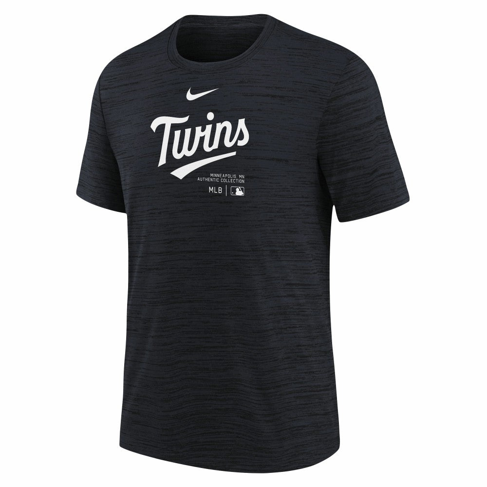 Minnesota Twins Nike Youth Authentic Collection Practice Performance T-Shirt Lifestyle