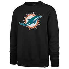 Miami Dolphins '47 Imprint Headline Pullover Sweatshirt Black - 47 brand