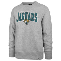 Jacksonville Jaguars '47 Varsity Block Headline Pullover Sweatshirt Gray - 47 brand