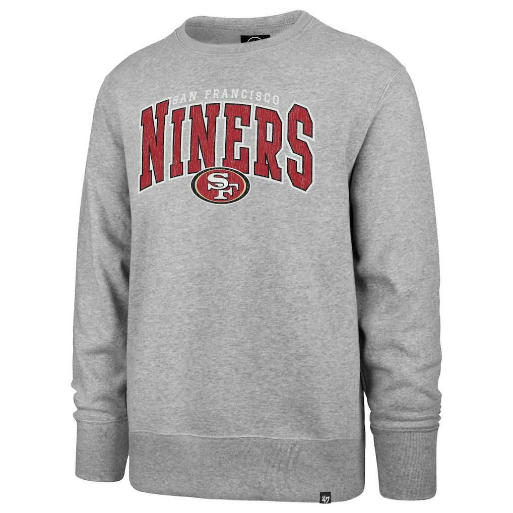 San Francisco 49ers '47 Varsity Block Headline Pullover Sweatshirt Gray - 47 brand