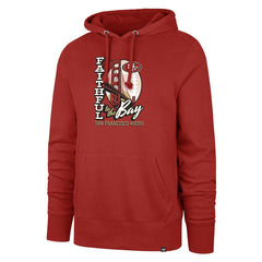 San Francisco 49ers '47 Regional Headline Pullover Hoodie Scarlet - 47 brand