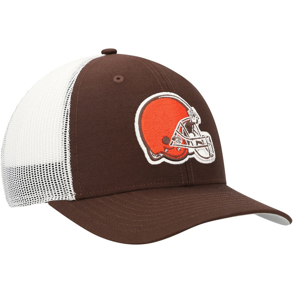 Cleveland Browns '47 Trucker Snapback Hat Brown/White - 47 brand