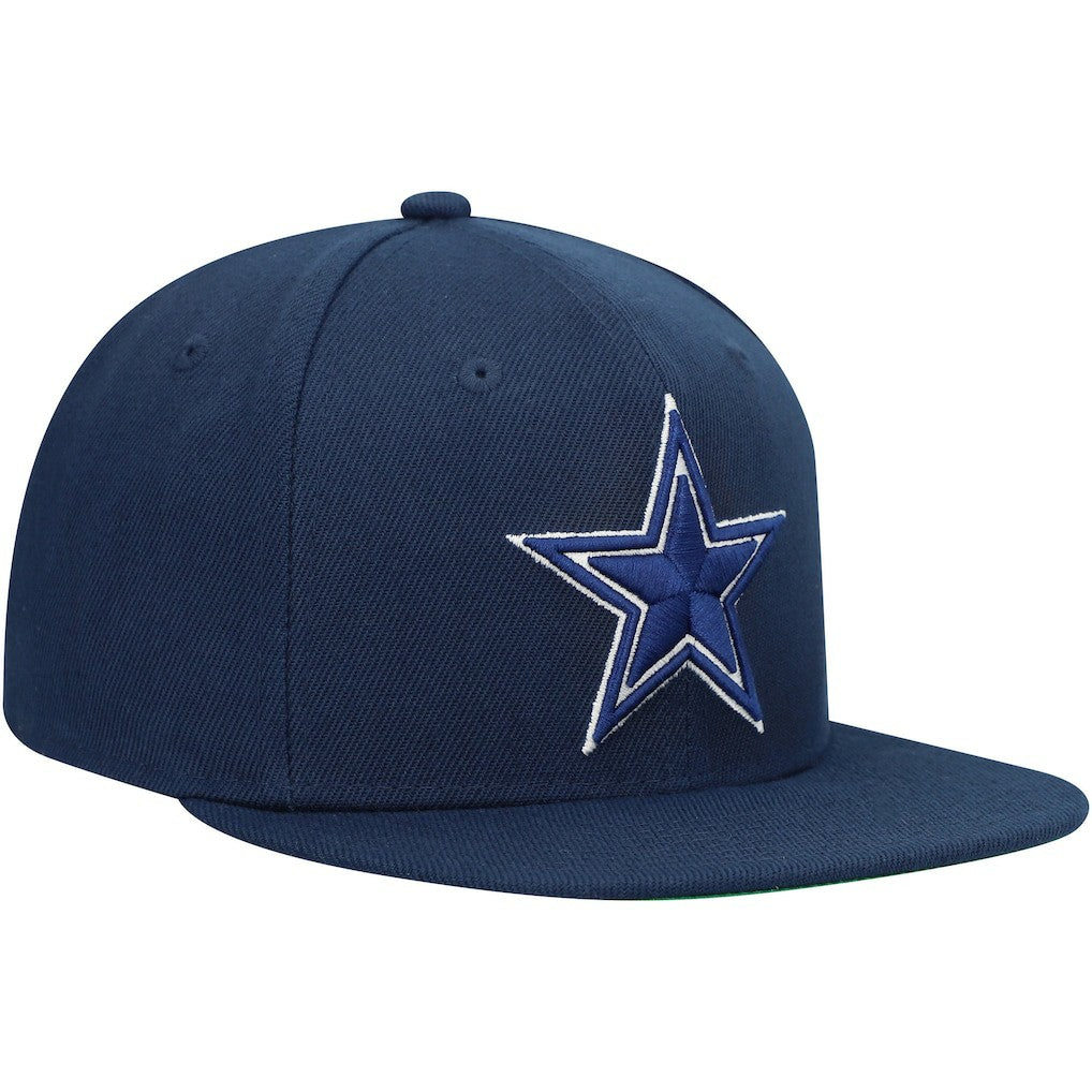 Dallas Cowboys Youth Team Ground Snapback Hat Navy - Mitchell & Ness