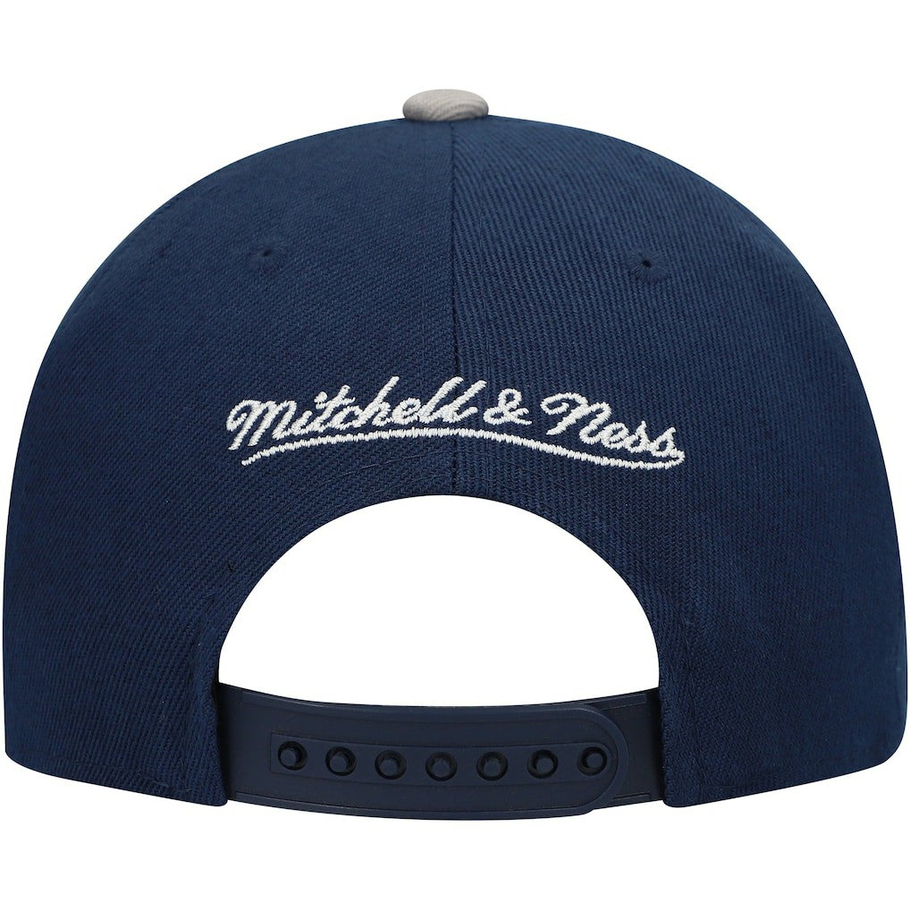 Dallas Cowboys Youth Two-Tone Snapback Hat Navy/Silver - Mitchell & Ness