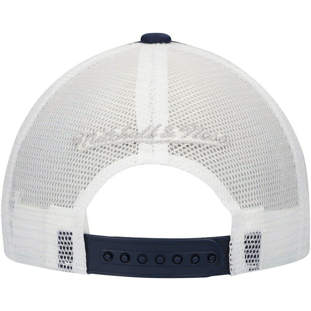 Dallas Cowboys Youth Stripe Trucker Adjustable Hat Navy - Mitchell & Ness
