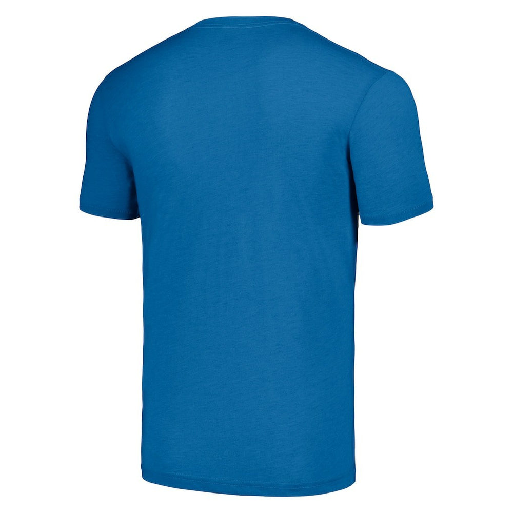 NBA - Shai Gilgeous-Alexander & Chet Holmgren Oklahoma City Thunder Homage Unisex NBA Jam Tri-Blend T-Shirt - Blue