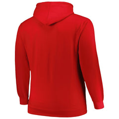 Mitchell & Ness - Chicago Bulls Hardwood Classics Big & Tall Pullover Hoodie - Red
