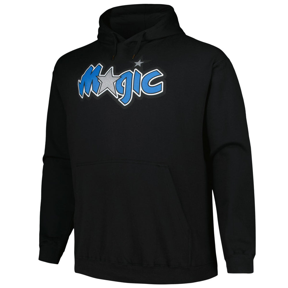 Mitchell & Ness - Orlando Magic Hardwood Classics Big & Tall Pullover Hoodie - Black
