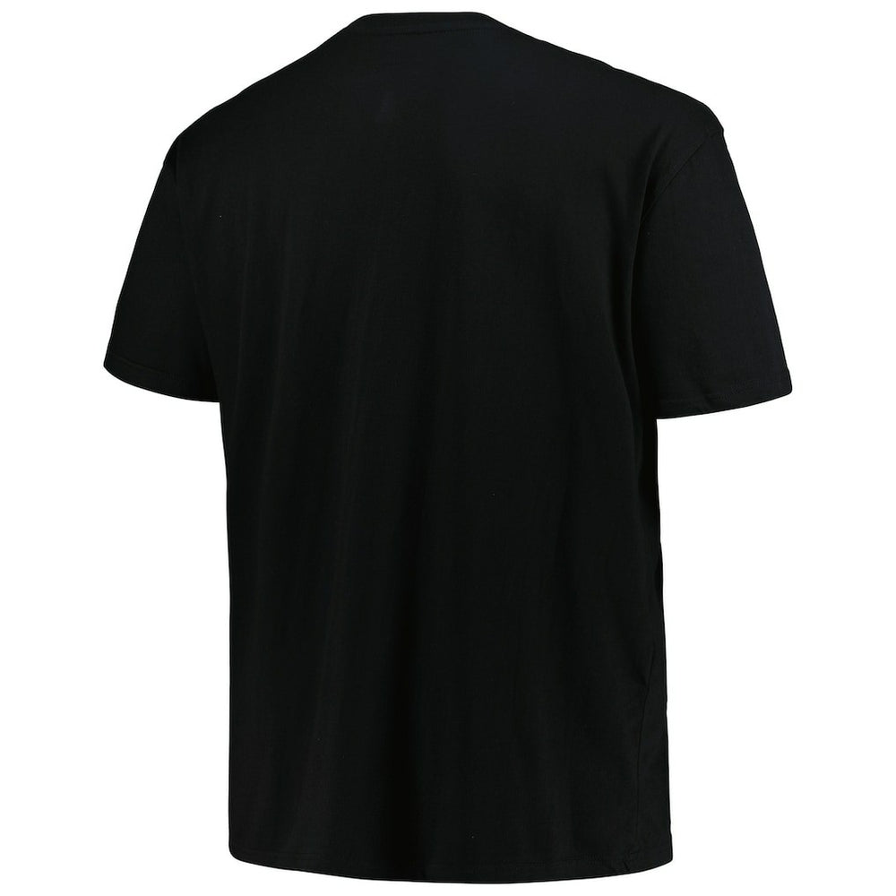 Mitchell & Ness - Atlanta Hawks Big & Tall Hardwood Classics Vintage Logo T-Shirt - Black