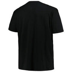 Mitchell & Ness - Atlanta Hawks Big & Tall Hardwood Classics Vintage Logo T-Shirt - Black