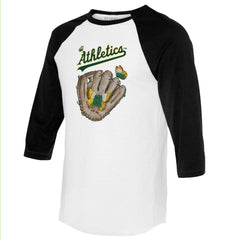 Athletics Tiny Turnip Unisex Butterfly Glove 3/4-Sleeve Raglan T-Shirt Online