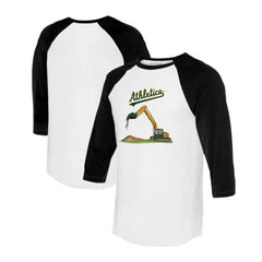 Athletics Tiny Turnip Unisex Excavator 3/4-Sleeve Raglan T-Shirt Near Me