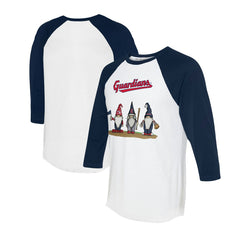 Cleveland Guardians Tiny Turnip Unisex Gnomes 3/4-Sleeve Raglan T-Shirt Near Me