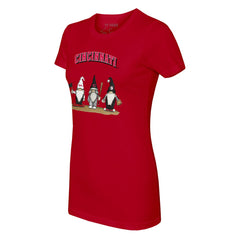 Cincinnati Reds Tiny Turnip Women's Gnomes T-Shirt Sale