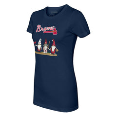 Atlanta Braves Tiny Turnip Women's Gnomes T-Shirt Lifestyle