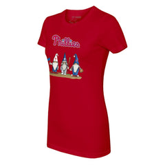 Philadelphia Phillies Tiny Turnip Women's Gnomes T-Shirt Clearance