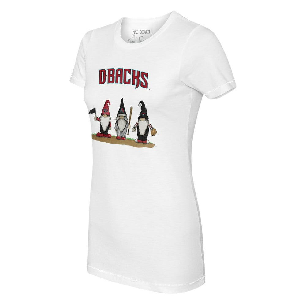 Arizona Diamondbacks Tiny Turnip Women's Gnomes T-Shirt Sale