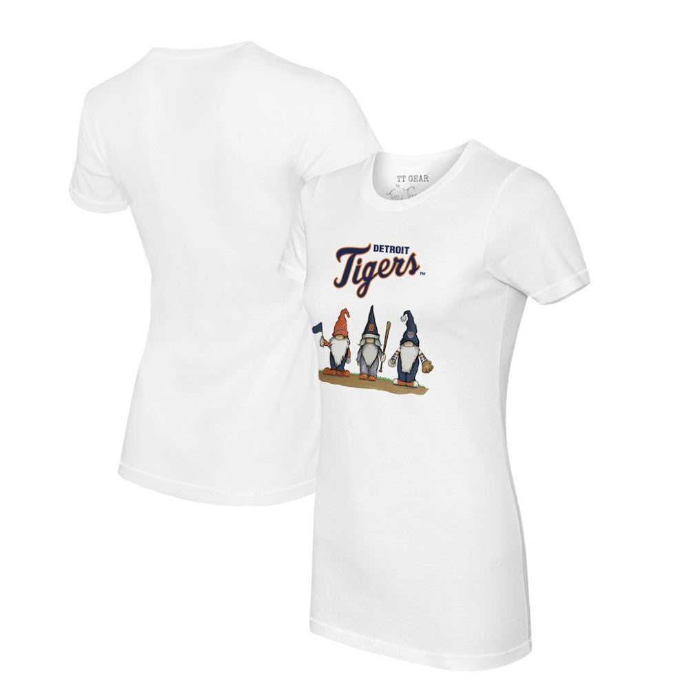 Detroit Tigers Tiny Turnip Women's Gnomes T-Shirt On Sale