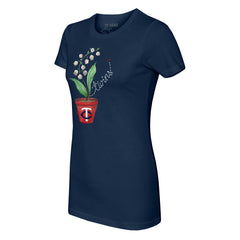 Minnesota Twins Tiny Turnip Women's Lilies & Ladybugs T-Shirt Clearance