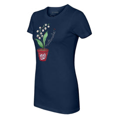 Washington Nationals Tiny Turnip Women's Lilies & Ladybugs T-Shirt for sale