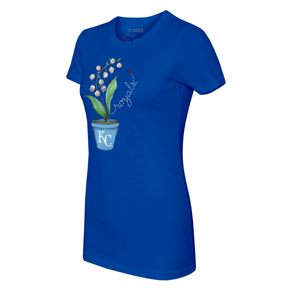 Kansas City Royals Tiny Turnip Women's Lilies & Ladybugs T-Shirt Near Me