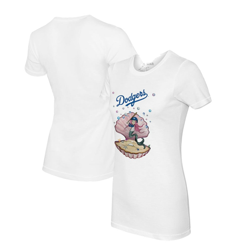 Los Angeles Dodgers Tiny Turnip Women's Mermaid T-Shirt On Sale