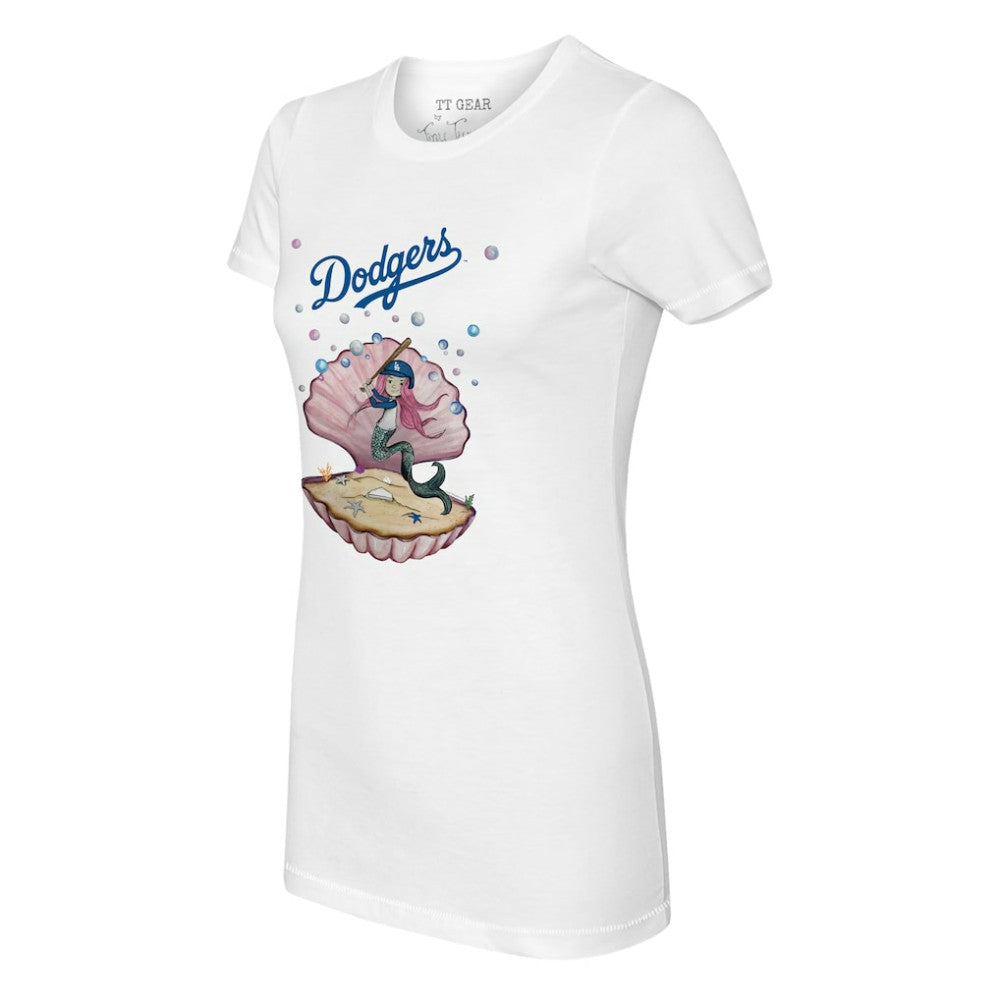 Los Angeles Dodgers Tiny Turnip Women's Mermaid T-Shirt On Sale