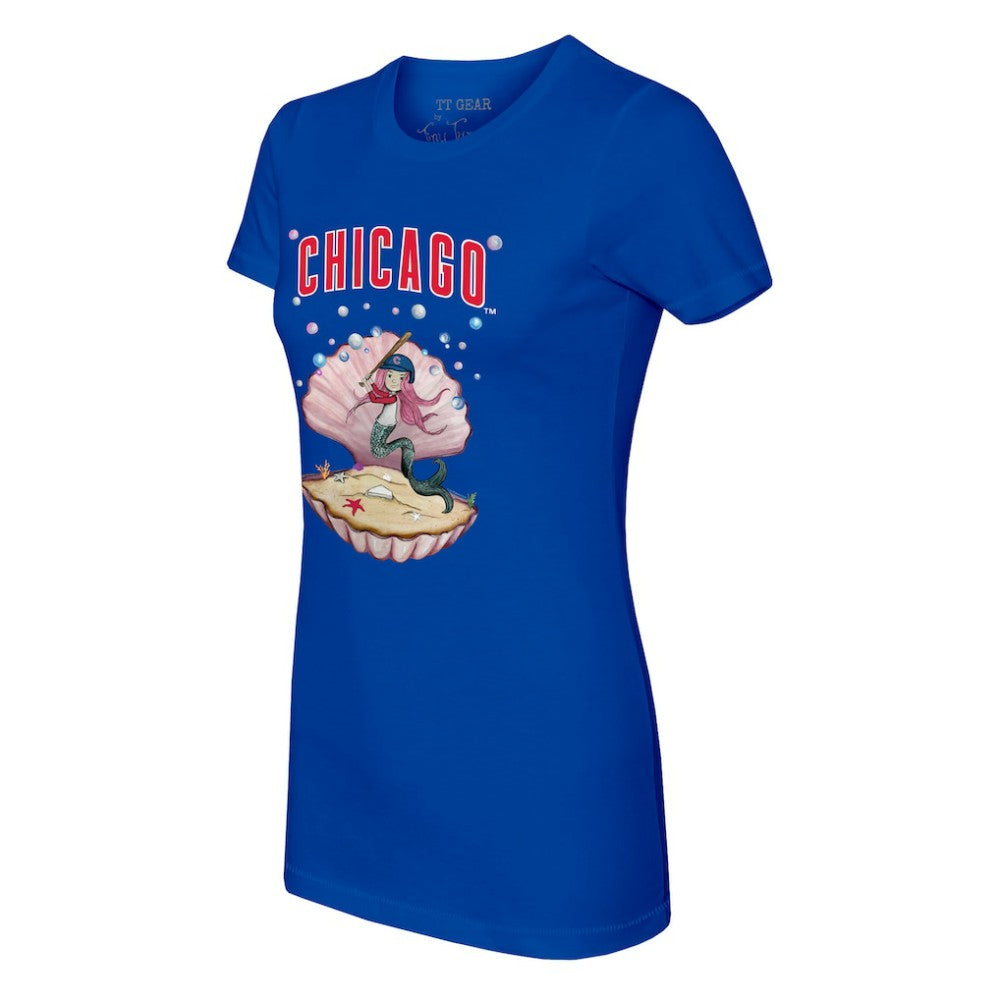 Chicago Cubs Tiny Turnip Women's Mermaid T-Shirt On Sale