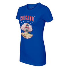 Chicago Cubs Tiny Turnip Women's Mermaid T-Shirt On Sale