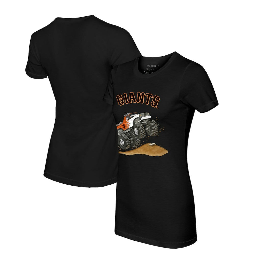 San Francisco Giants Tiny Turnip Women's Monster Truck T-Shirt discount
