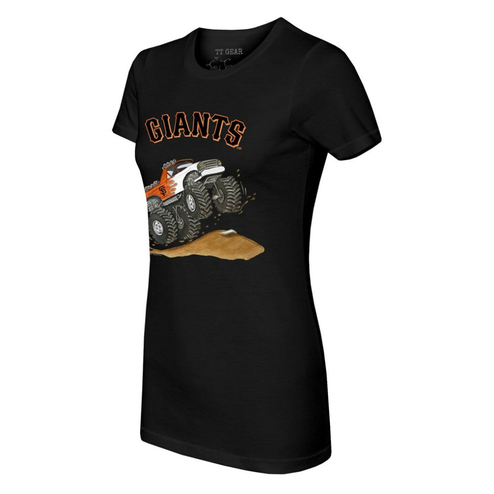 San Francisco Giants Tiny Turnip Women's Monster Truck T-Shirt discount