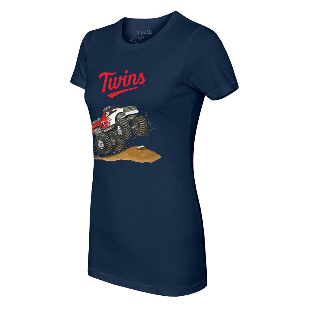 Minnesota Twins Tiny Turnip Women's Monster Truck T-Shirt Sale