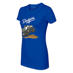 Los Angeles Dodgers Tiny Turnip Women's Monster Truck T-Shirt Online