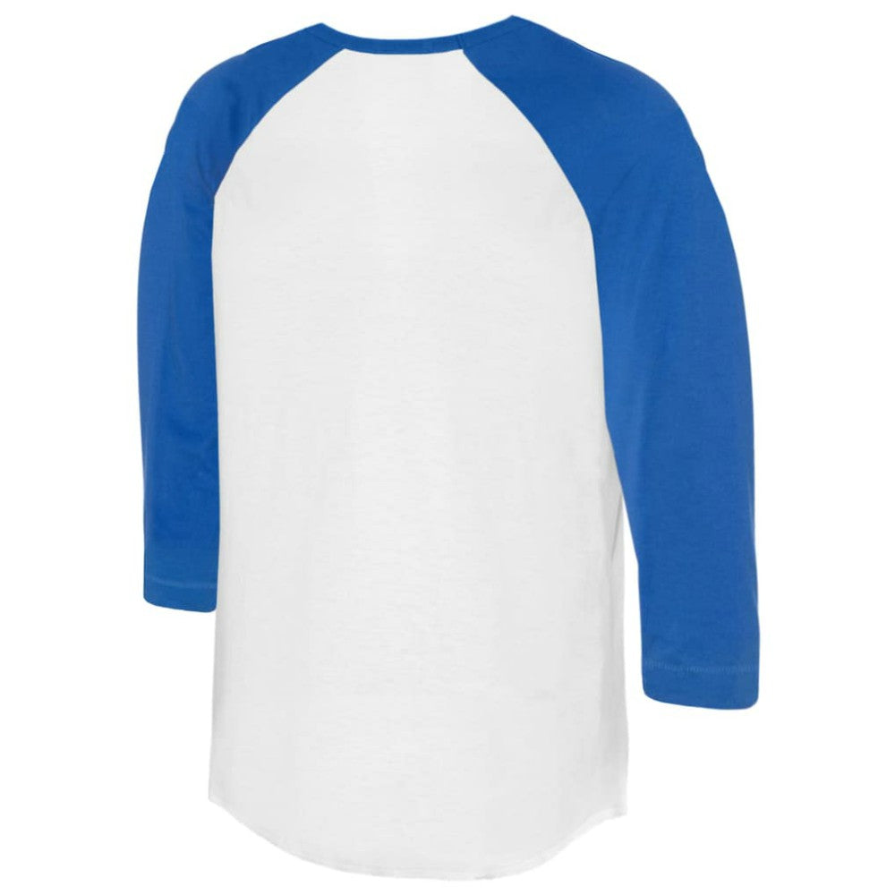 Los Angeles Dodgers Tiny Turnip Unisex Race Car 3/4-Sleeve Raglan T-Shirt Lifestyle