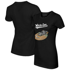 Chicago White Sox Tiny Turnip Women's Race Car T-Shirt discount